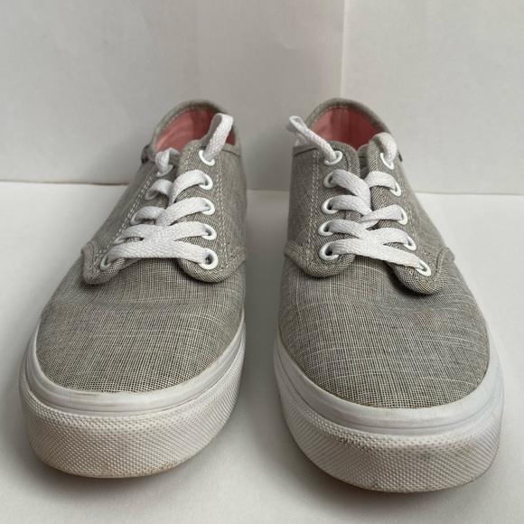 Authentic Light Grey Women Vans - Picture 3 of 7